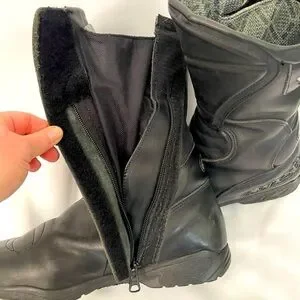 VTG AlpineStar Stage GTX black leather motorcycle boots sz 43 (EUR) Alpinestars | Shoes | Vtg Alpinestar Stage Gtx Black Leather  main image 2